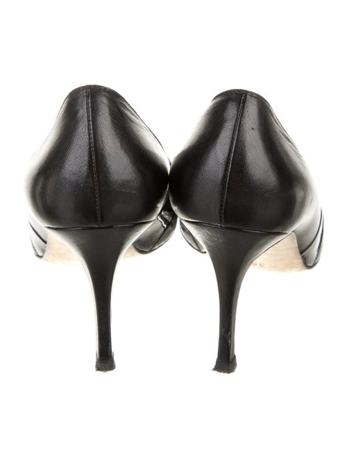 Manolo Blahnik Leather Pumps