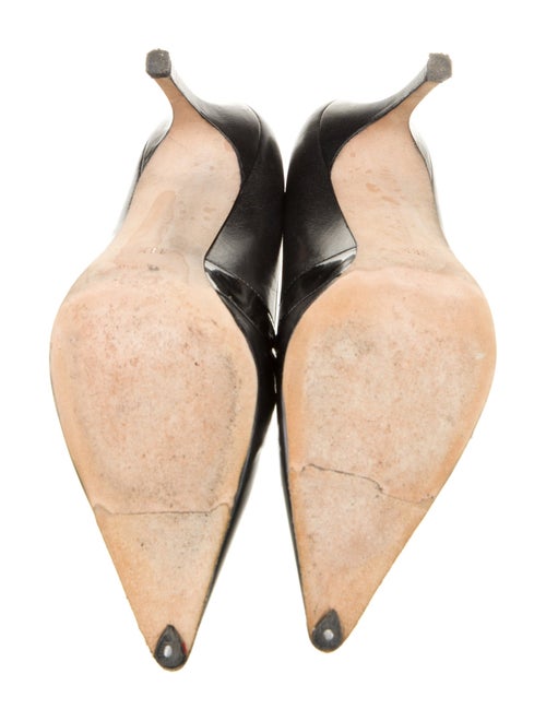 Manolo Blahnik Leather Pumps