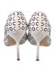 Manolo Blahnik Polka Dot Print Pumps