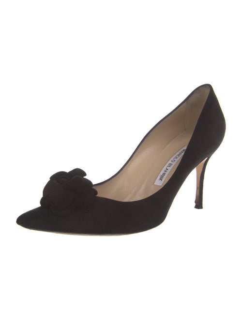 Manolo Blahnik Suede Pumps