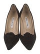 Manolo Blahnik Suede Pumps
