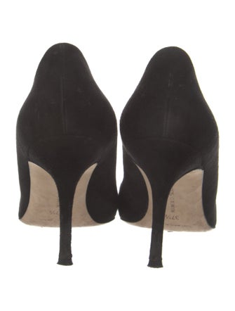 Manolo Blahnik Suede Pumps