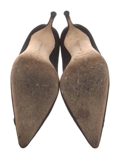 Manolo Blahnik Suede Pumps