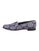 Manolo Blahnik Floral Print Loafers