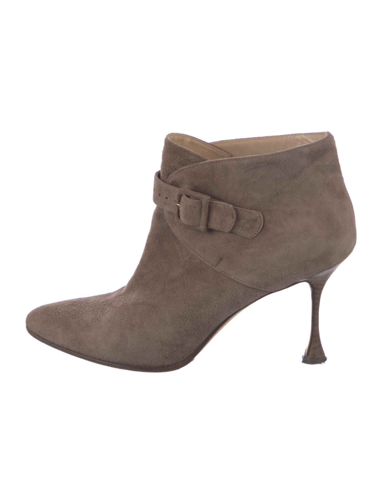 Manolo Blahnik Suede Boots