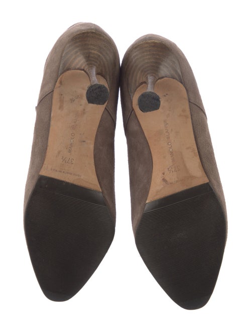 Manolo Blahnik Suede Boots