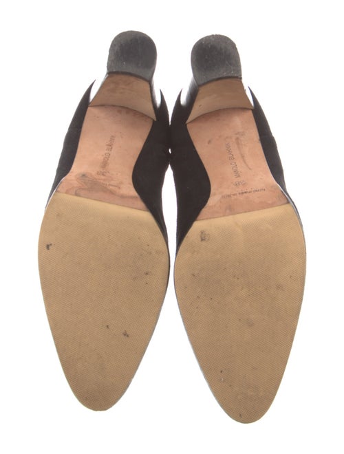 Manolo Blahnik Suede Boots