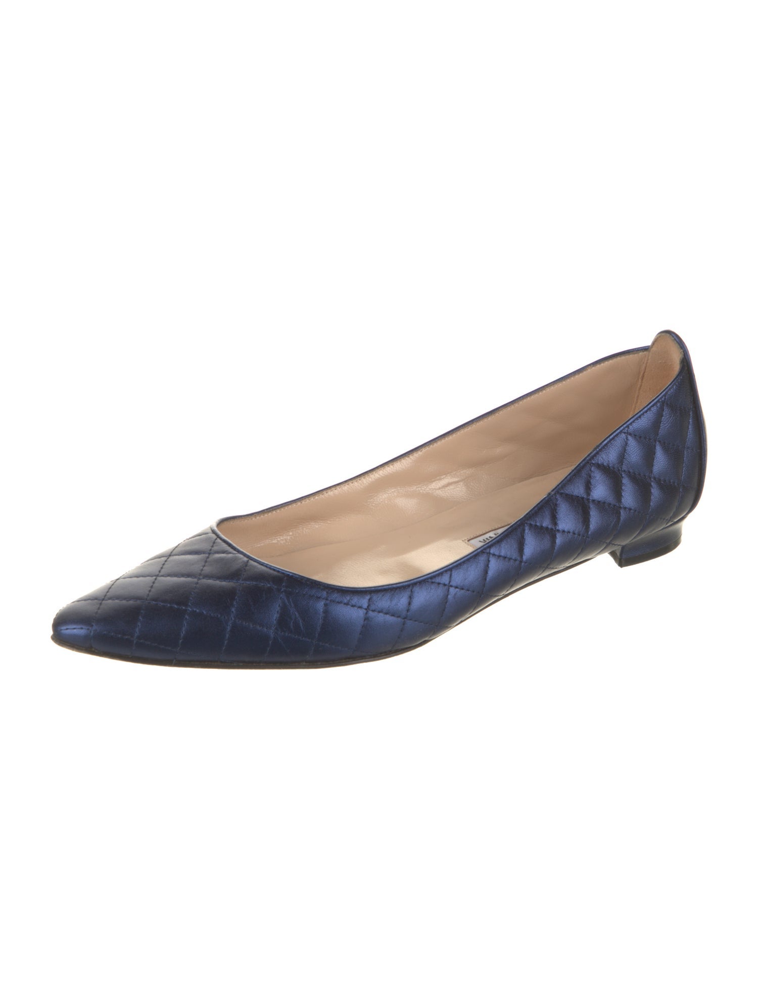 Manolo Blahnik Leather Flats