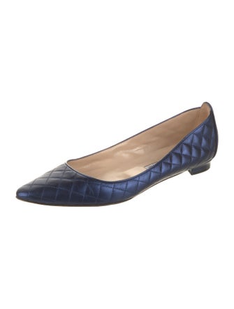 Manolo Blahnik Leather Flats