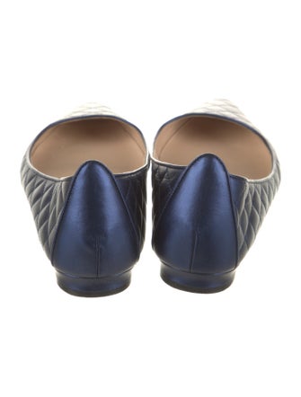 Manolo Blahnik Leather Flats