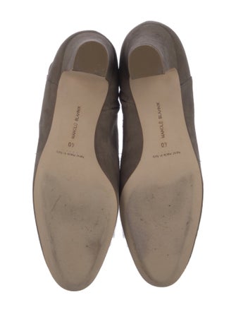 Manolo Blahnik Suede Boots