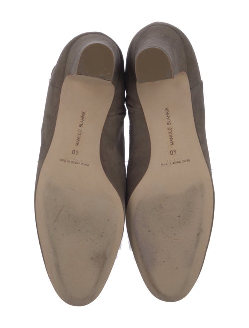 Manolo Blahnik Suede Boots