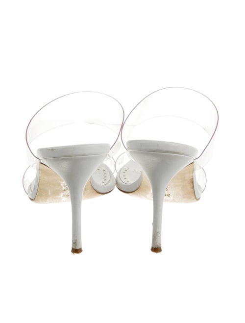 Manolo Blahnik PVC Slides