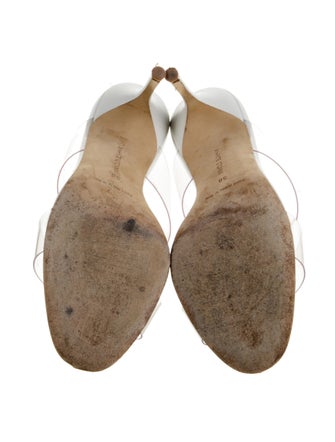 Manolo Blahnik PVC Slides