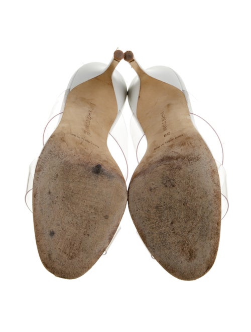 Manolo Blahnik PVC Slides