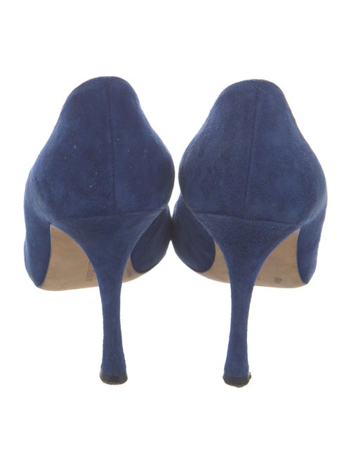 Manolo Blahnik Suede Pumps