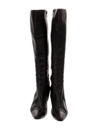 Manolo Blahnik Leather Boots
