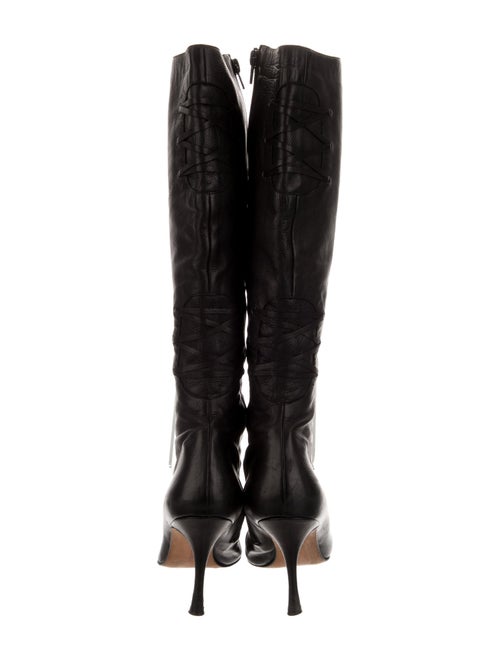 Manolo Blahnik Leather Boots
