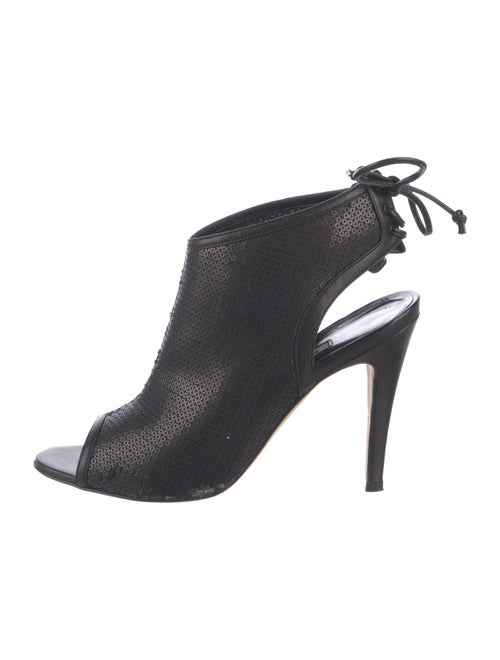 Manolo Blahnik Sequins Slingback Sandals