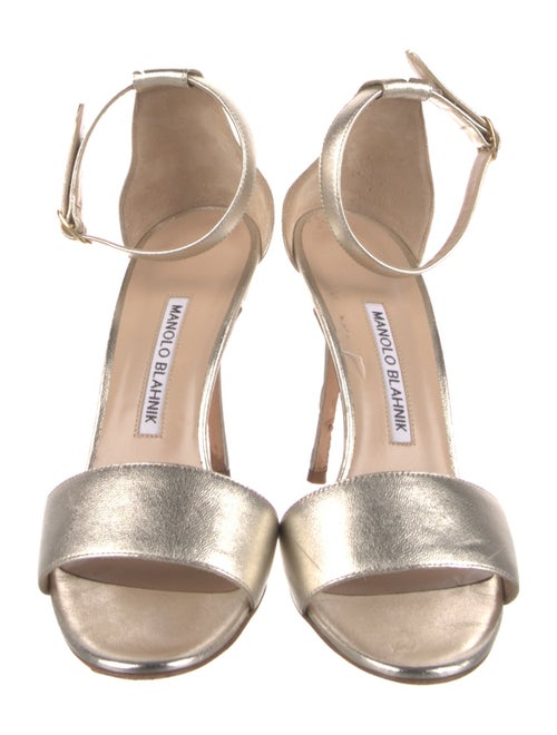 Manolo Blahnik Leather Sandals
