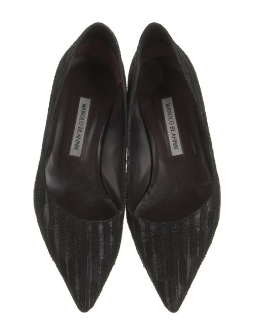 Manolo Blahnik Suede Pumps