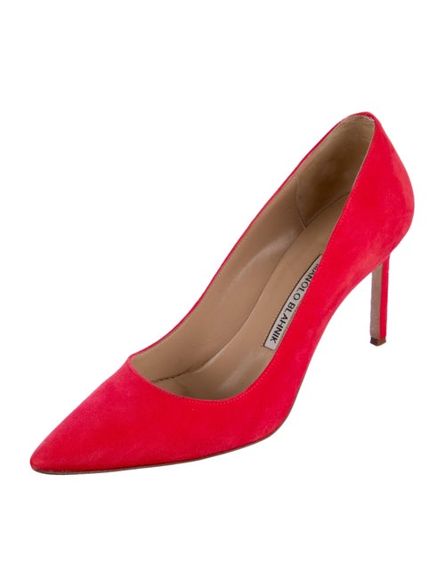 Manolo Blahnik Suede Pumps