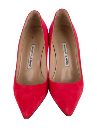 Manolo Blahnik Suede Pumps