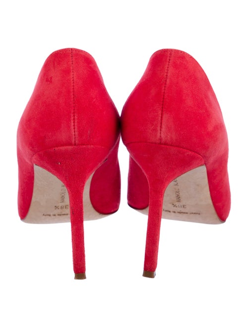 Manolo Blahnik Suede Pumps