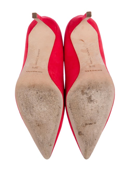 Manolo Blahnik Suede Pumps