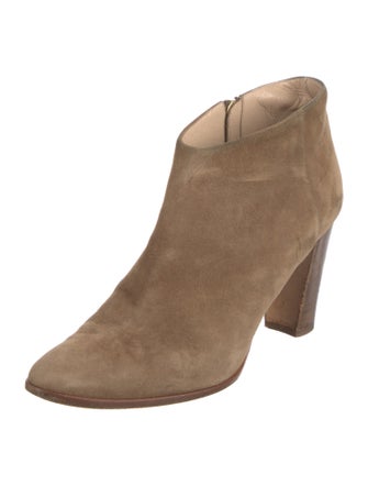 Manolo Blahnik Suede Boots