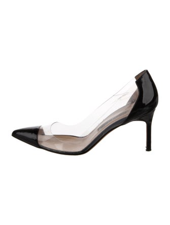 Manolo Blahnik PVC D'Orsay Pumps