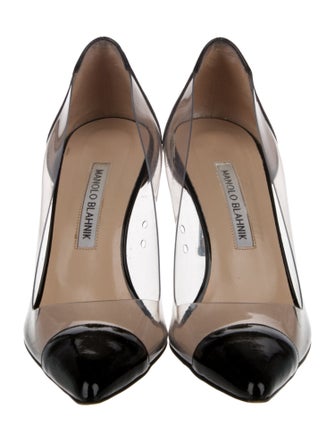 Manolo Blahnik PVC D'Orsay Pumps