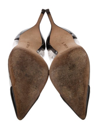 Manolo Blahnik PVC D'Orsay Pumps