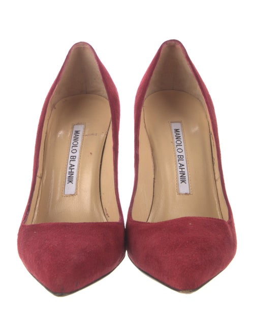 Manolo Blahnik Suede Pumps