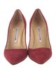 Manolo Blahnik Suede Pumps