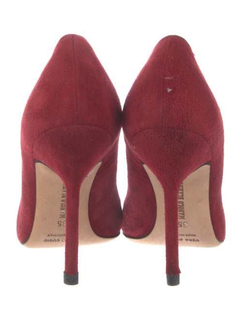 Manolo Blahnik Suede Pumps