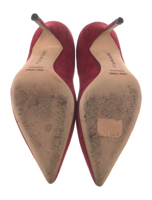 Manolo Blahnik Suede Pumps