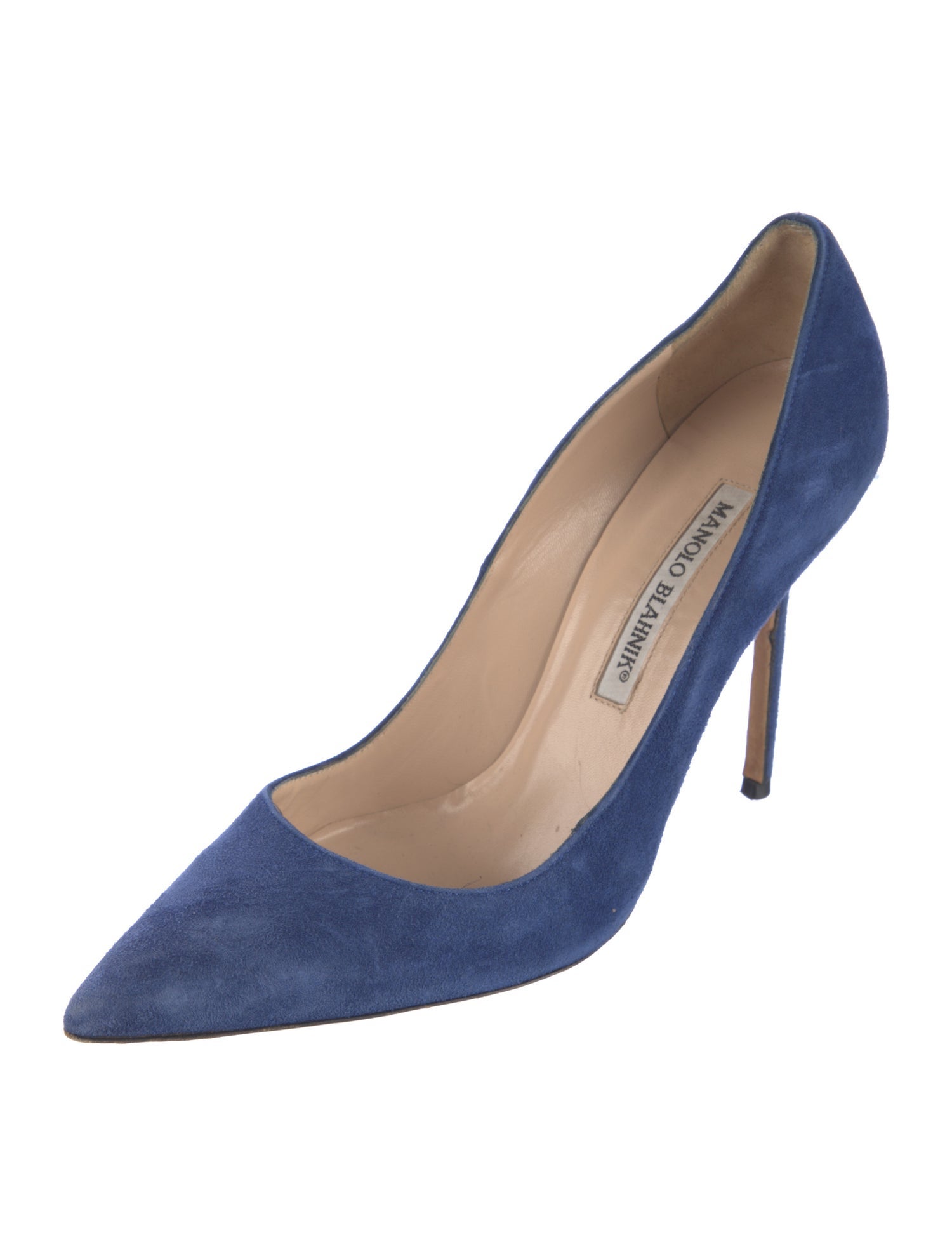 Manolo Blahnik Suede Pumps