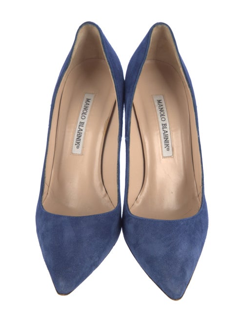 Manolo Blahnik Suede Pumps