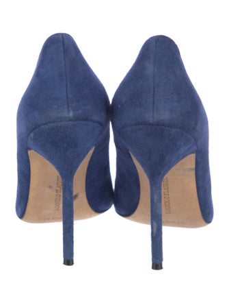 Manolo Blahnik Suede Pumps