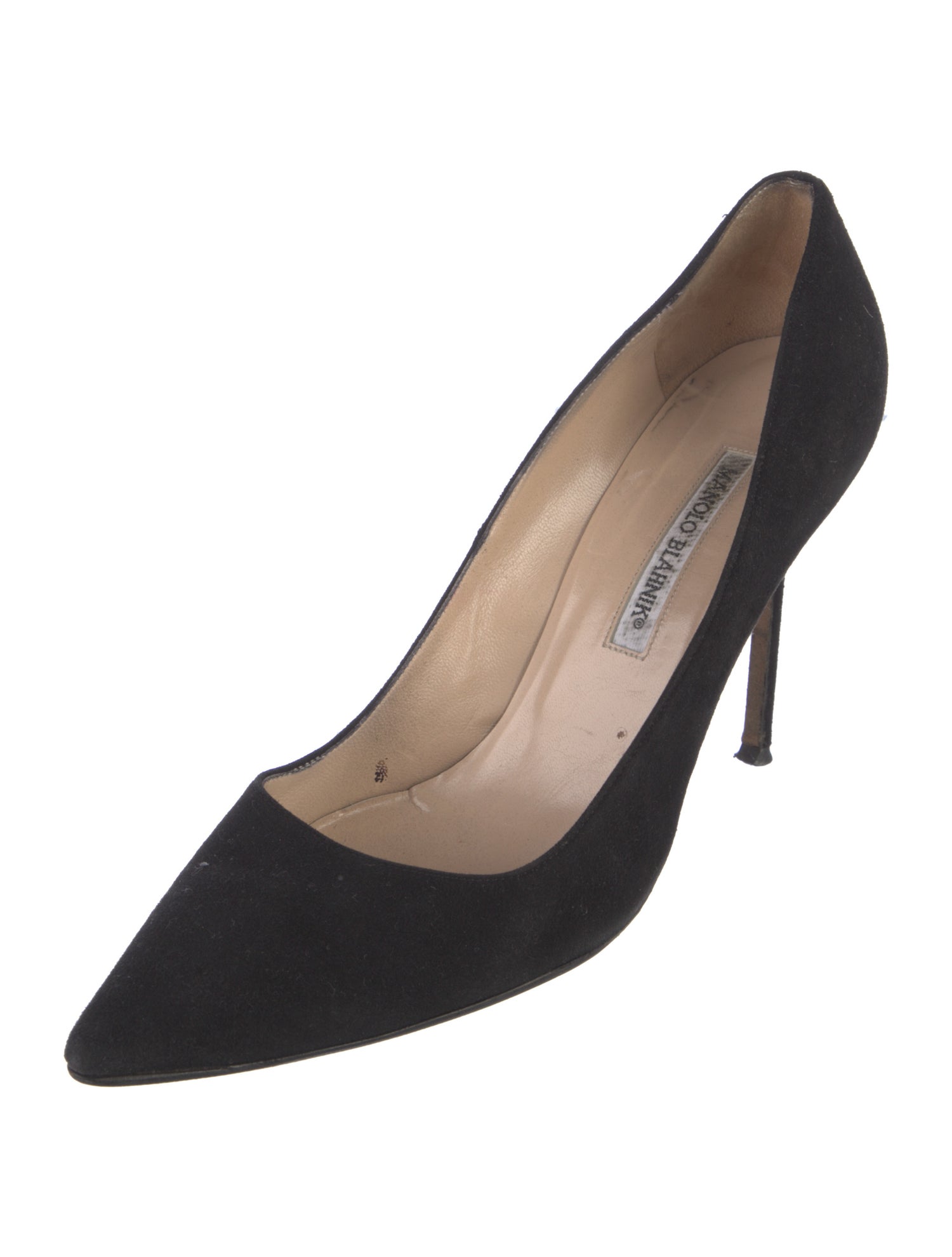 Manolo Blahnik Suede Pumps