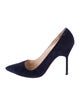 Manolo Blahnik Suede Pumps