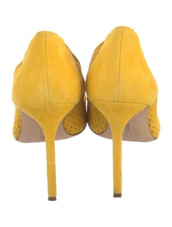 Manolo Blahnik Suede Pumps