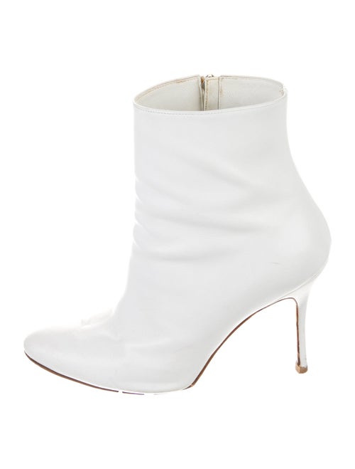 Manolo Blahnik Leather Boots