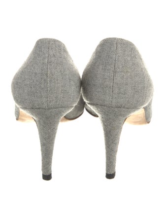 Manolo Blahnik Canvas Pumps