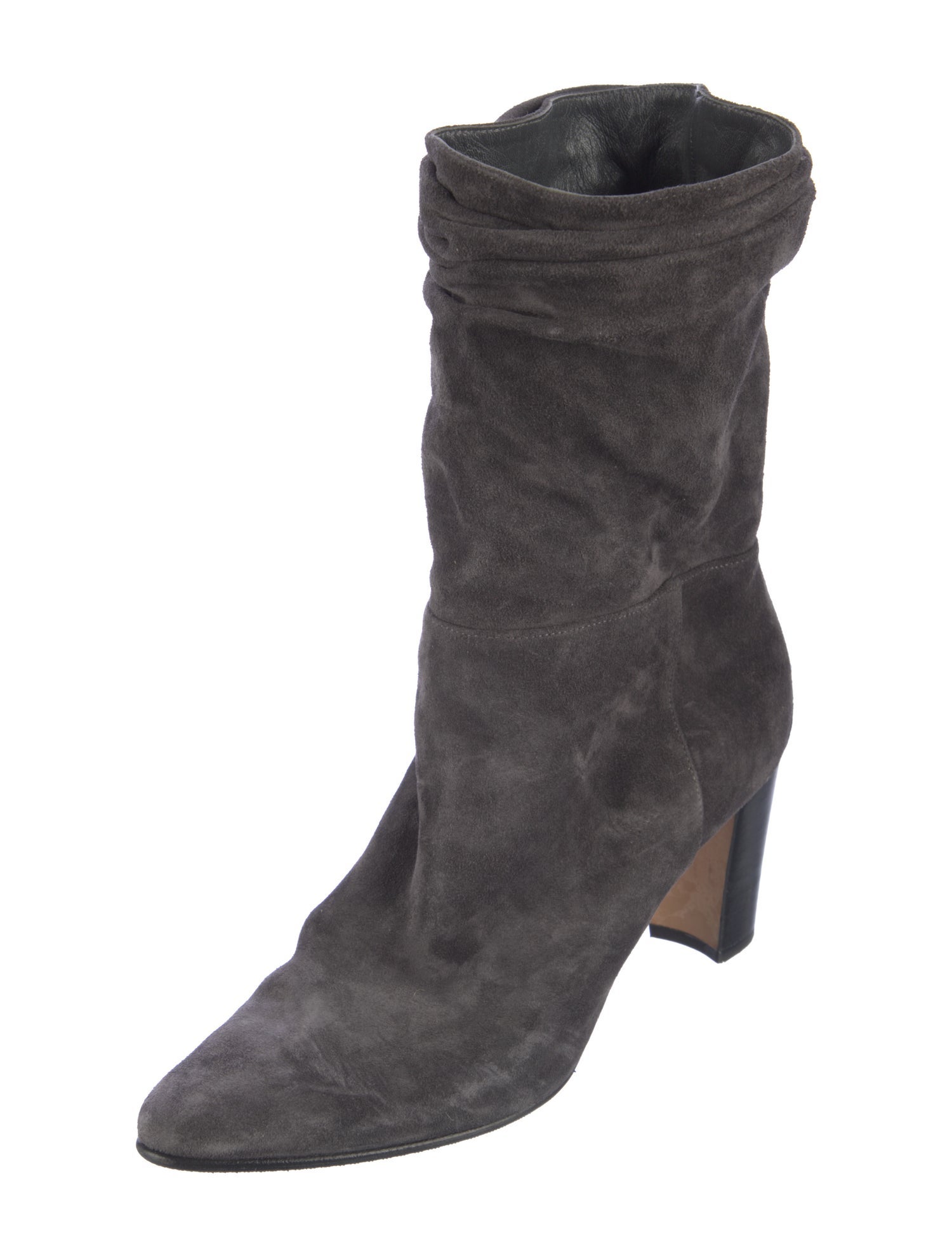 Manolo Blahnik Suede Boots