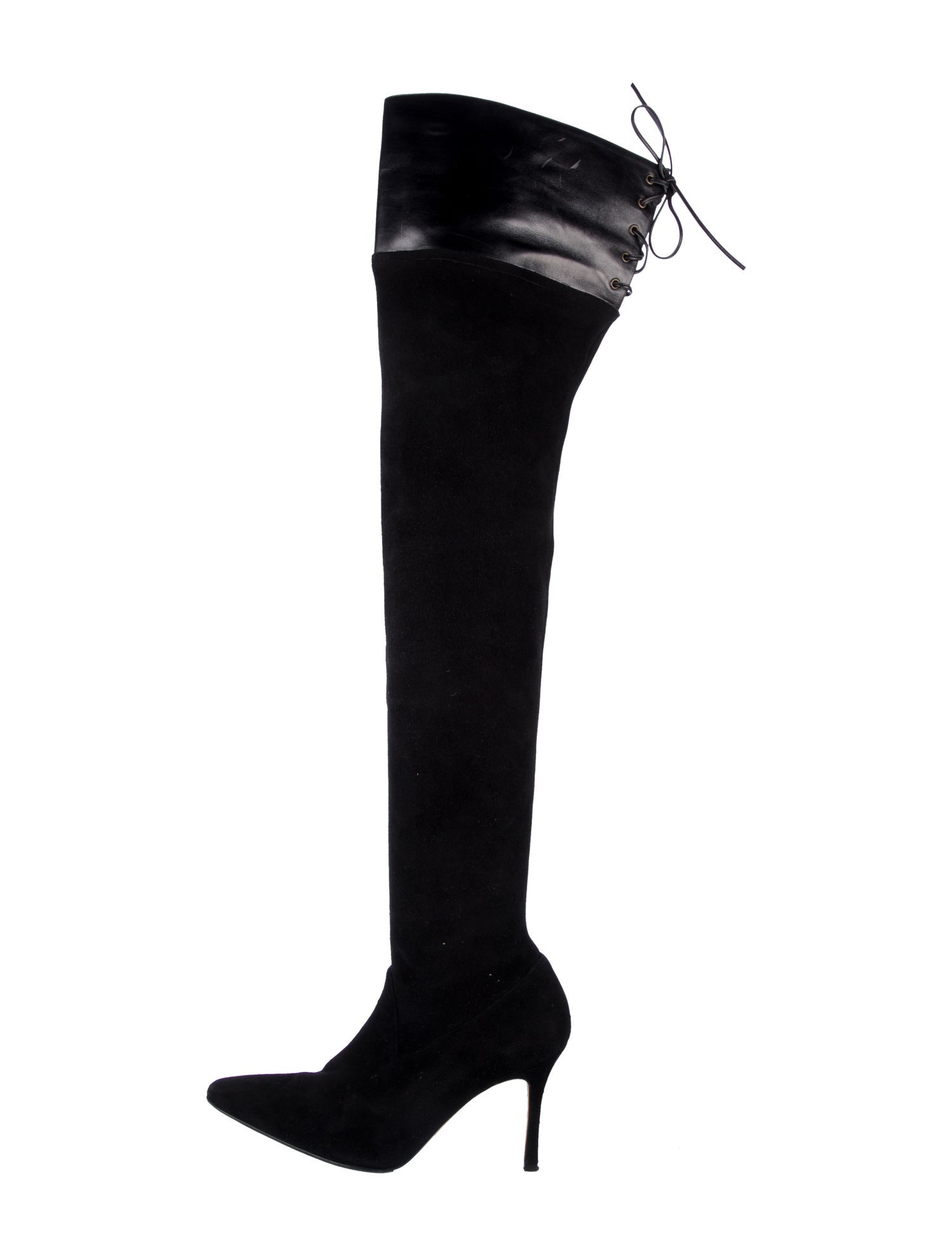 Manolo Blahnik Suede Boots