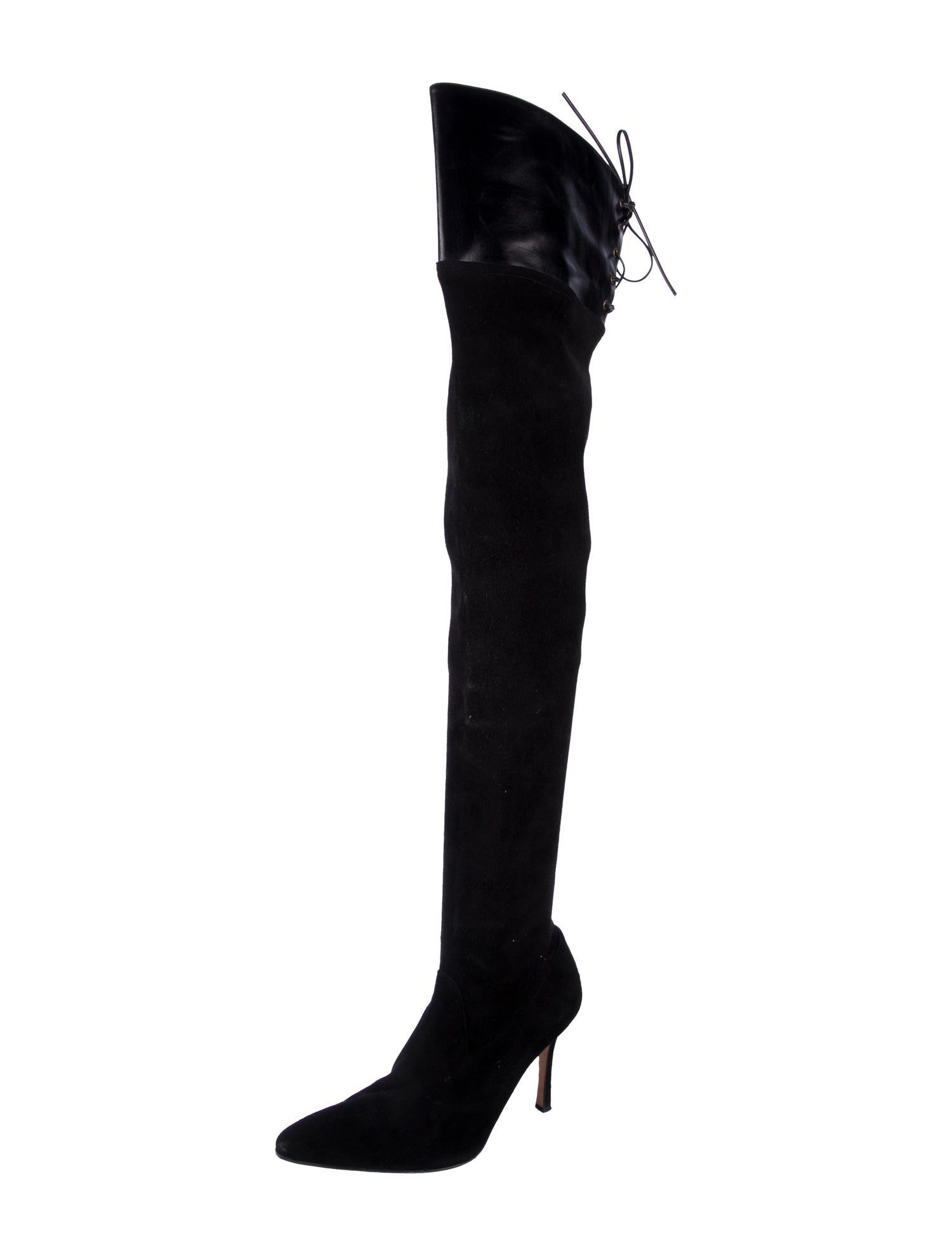 Manolo Blahnik Suede Boots