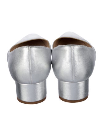 Manolo Blahnik Leather Ballet Flats