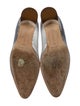 Manolo Blahnik Leather Ballet Flats